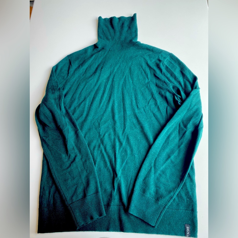 Banana Republic Green Turtleneck Sweater Sz S